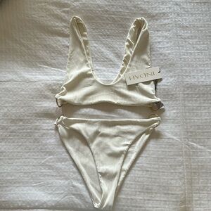 INDAH | Millie Bikini in off white